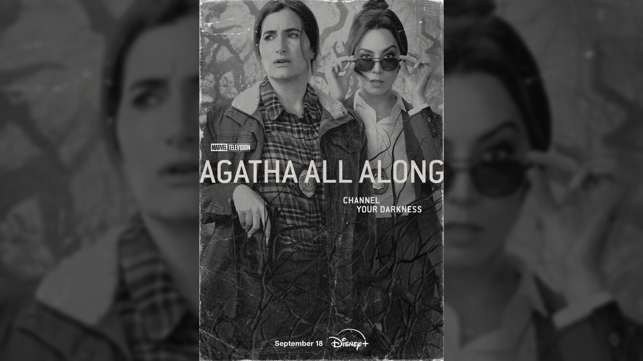 Things are not what they seem… Kathryn Hahn and Aubrey Plaza star in Agatha All Along.