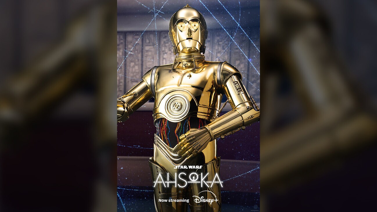 C-3PO | Star Wars: Ahsoka | Now streaming | Disney+