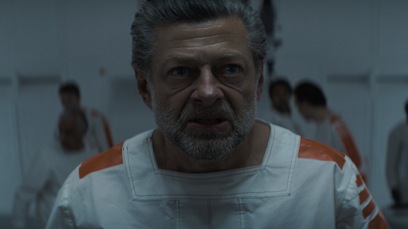  Kino Loy (actor Andy Serkis) from the Disney+ Original series, "Andor."