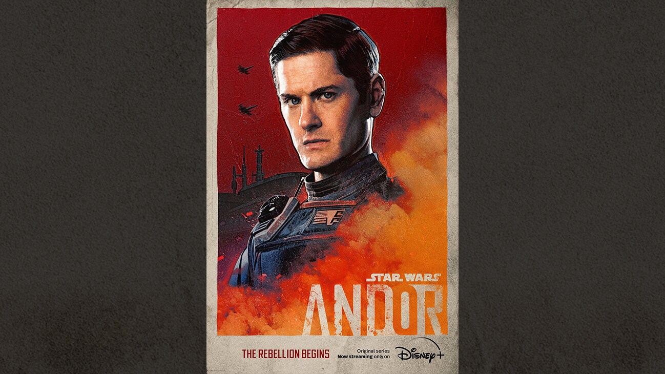 Image of Syril Karn | Star Wars: Andor | The Rebellion begins | Original series now streaming only on Disney+ | movie poster