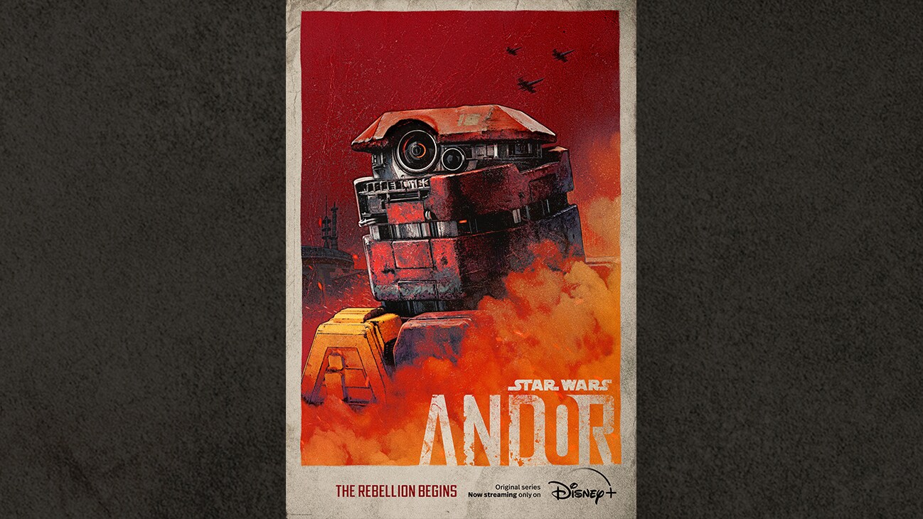 An image of B2EM0 | Star Wars: Andor | The Rebellion begins. | Original series now streaming only on Disney+ | movie poster