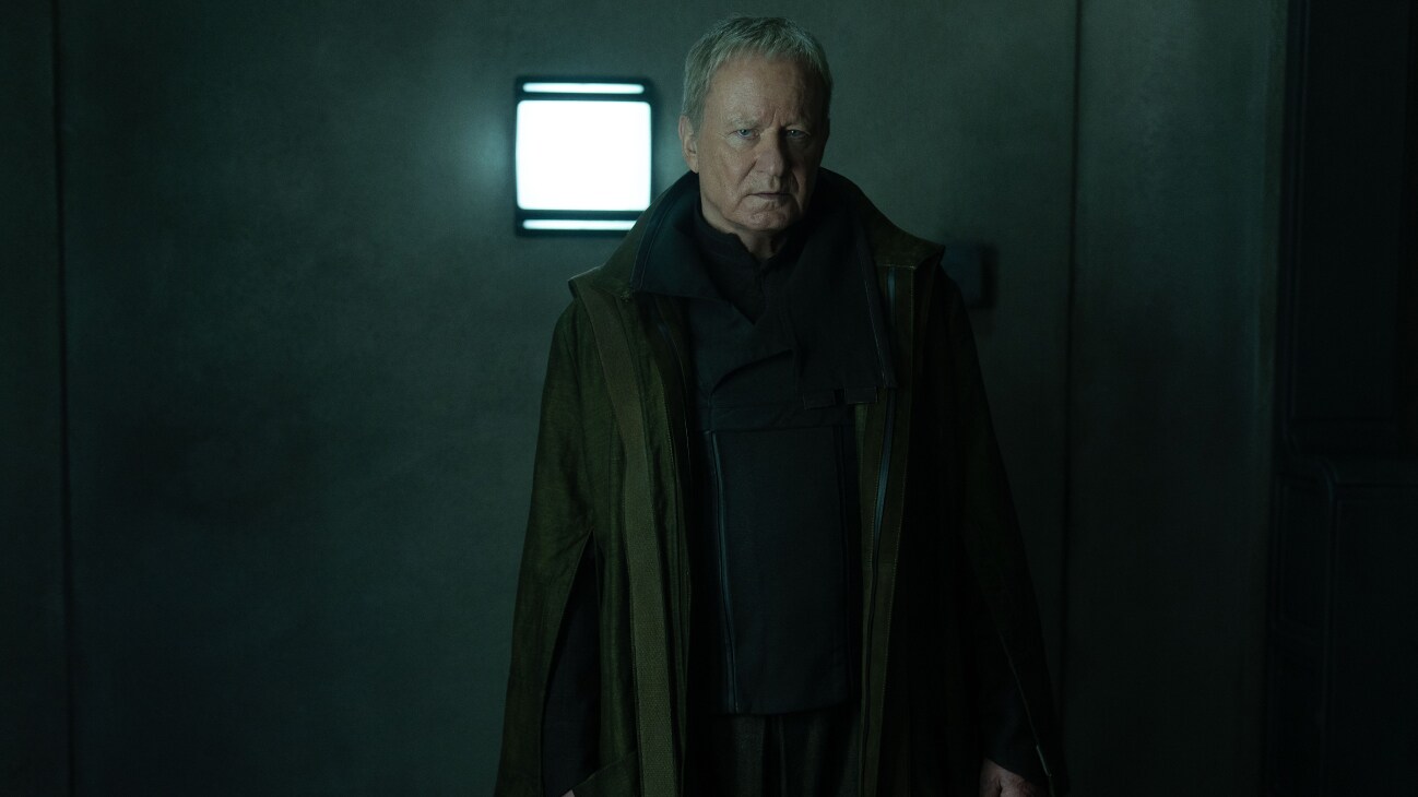 Luthen Rael (Stellan Skarsgard) in Lucasfilm's ANDOR Season 2, exclusively on Disney+. ©2024 Lucasfilm Ltd. & TM. All Rights Reserved.
