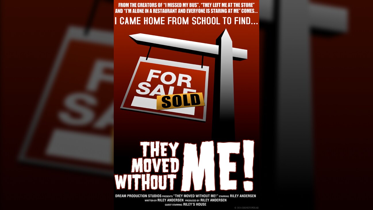 Still image of an animated "For Sale" sign. | I came home from school to find... They Moved Without ME! | Poster