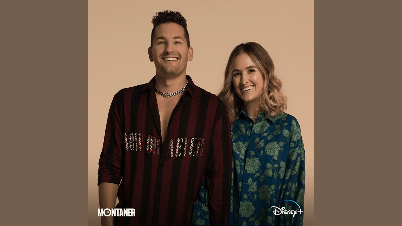Image of Mau and and Sara from the Disney+ Original series "Los Montaner".