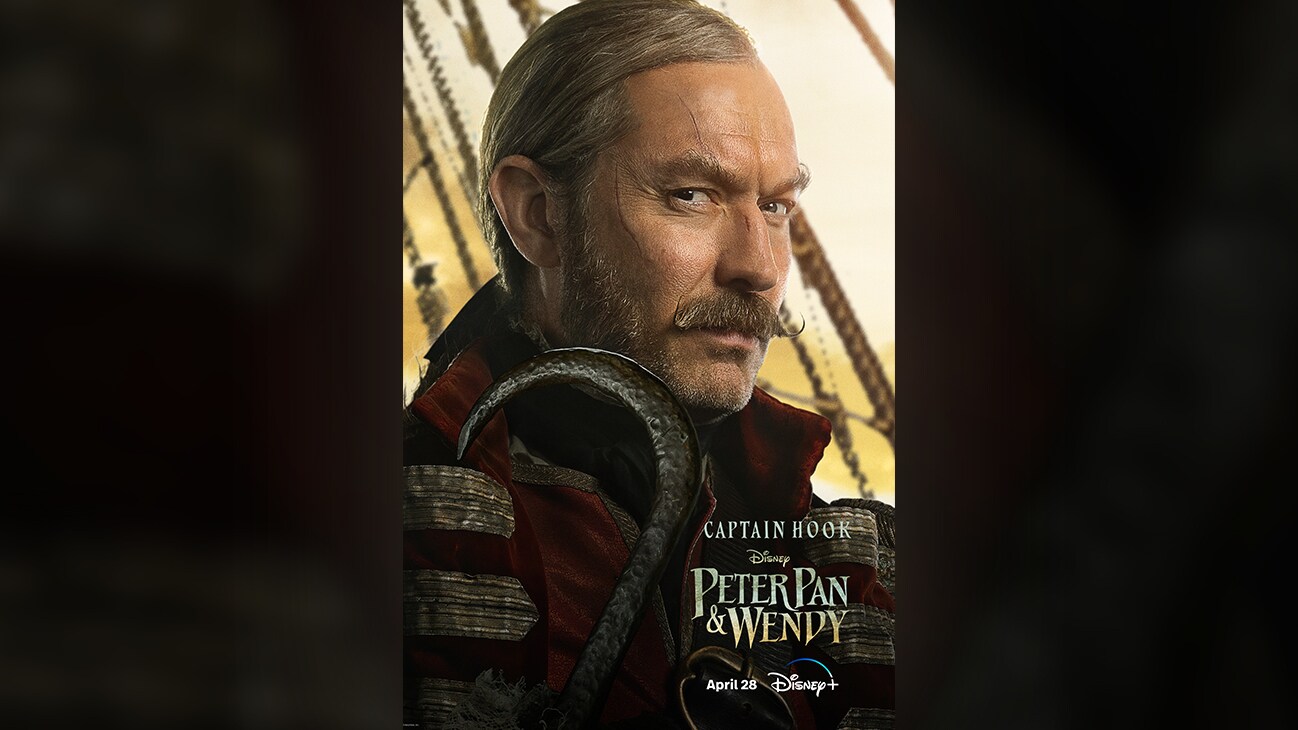Captain Hook | Peter Pan & Wendy | April 28 | movie poster
