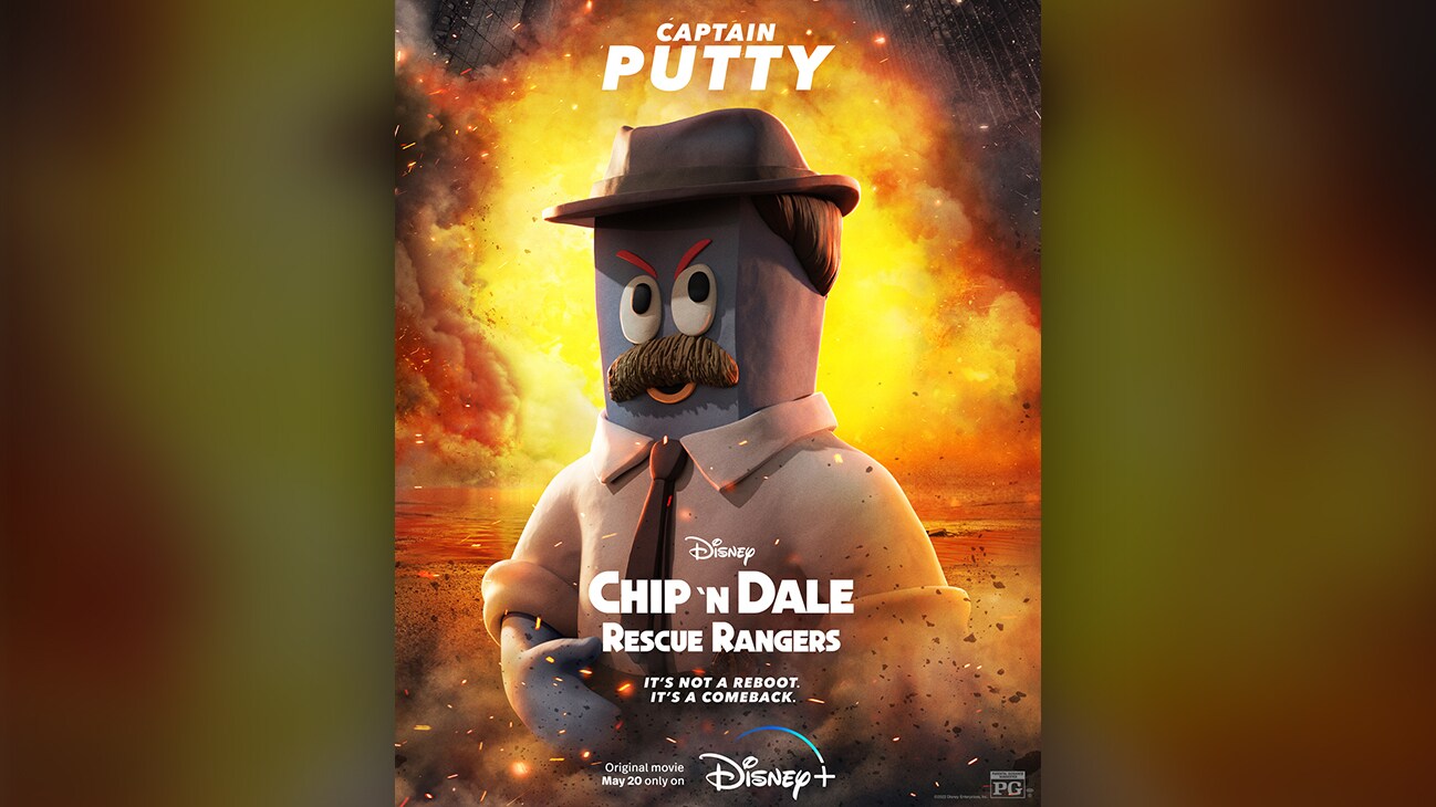 Captain Putty | Disney | Chip 'n Dale: Rescue Rangers | It's not a reboot. It's a comeback. | Original movie May 20 only on Disney+
