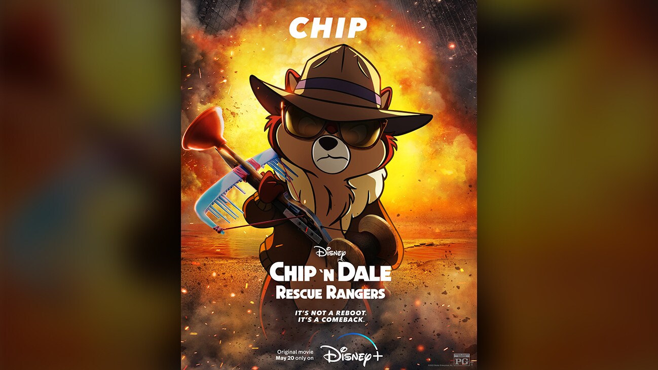 Chip | Disney | Chip 'n Dale: Rescue Rangers | It's not a reboot. It's a comeback. | Original movie May 20 only on Disney+