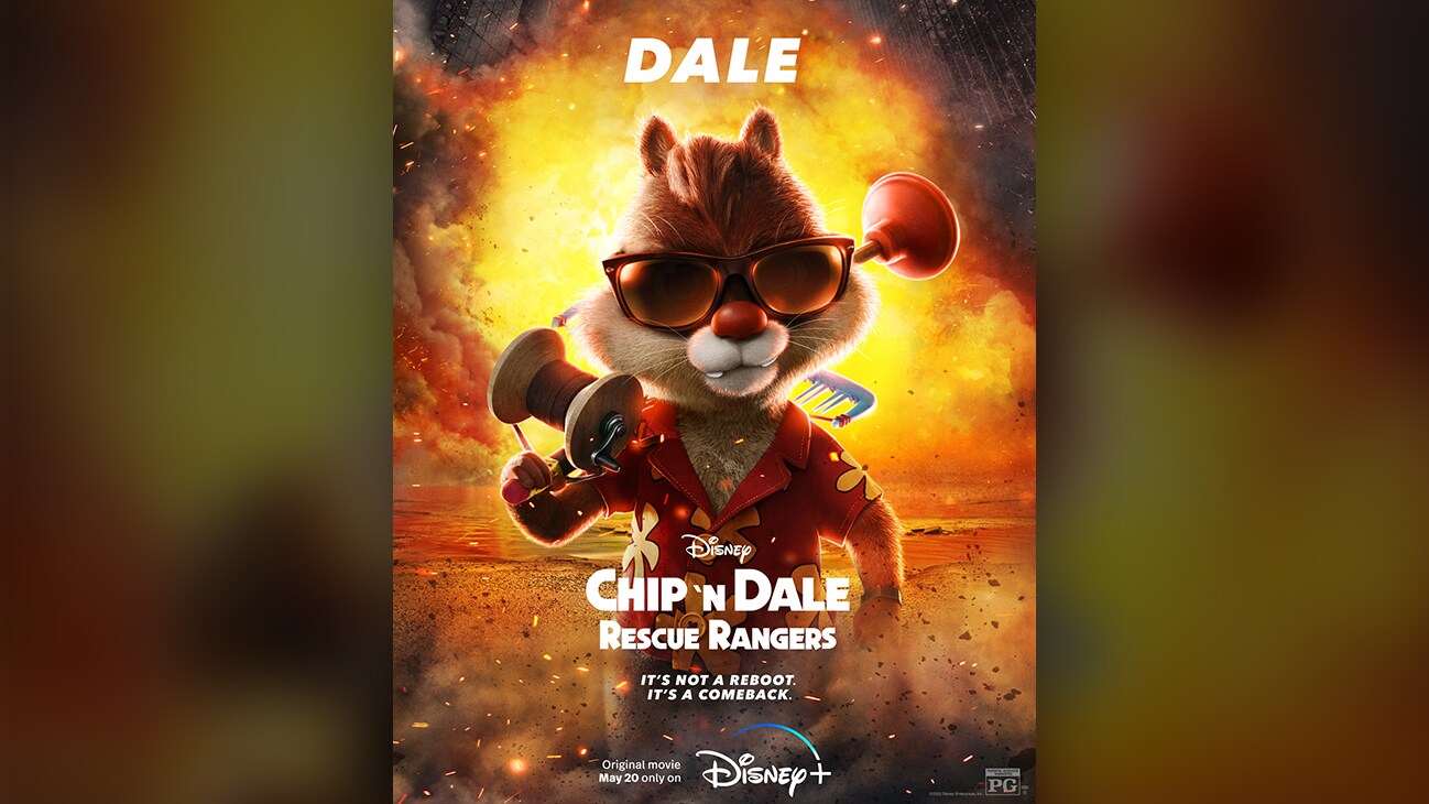 Dale | Disney | Chip 'n Dale: Rescue Rangers | It's not a reboot. It's a comeback. | Original movie May 20 only on Disney+