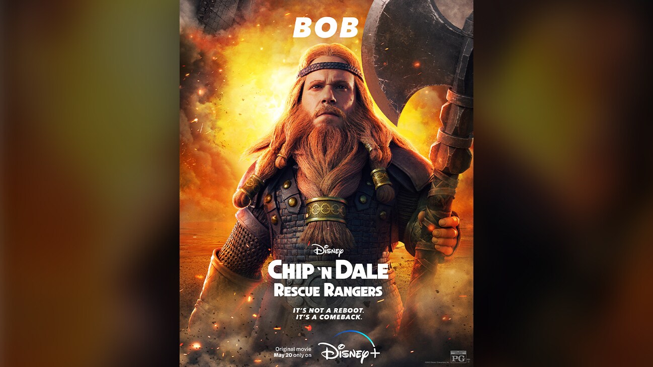 Bob | Disney | Chip 'n Dale: Rescue Rangers | It's not a reboot. It's a comeback. | Original movie May 20 only on Disney+