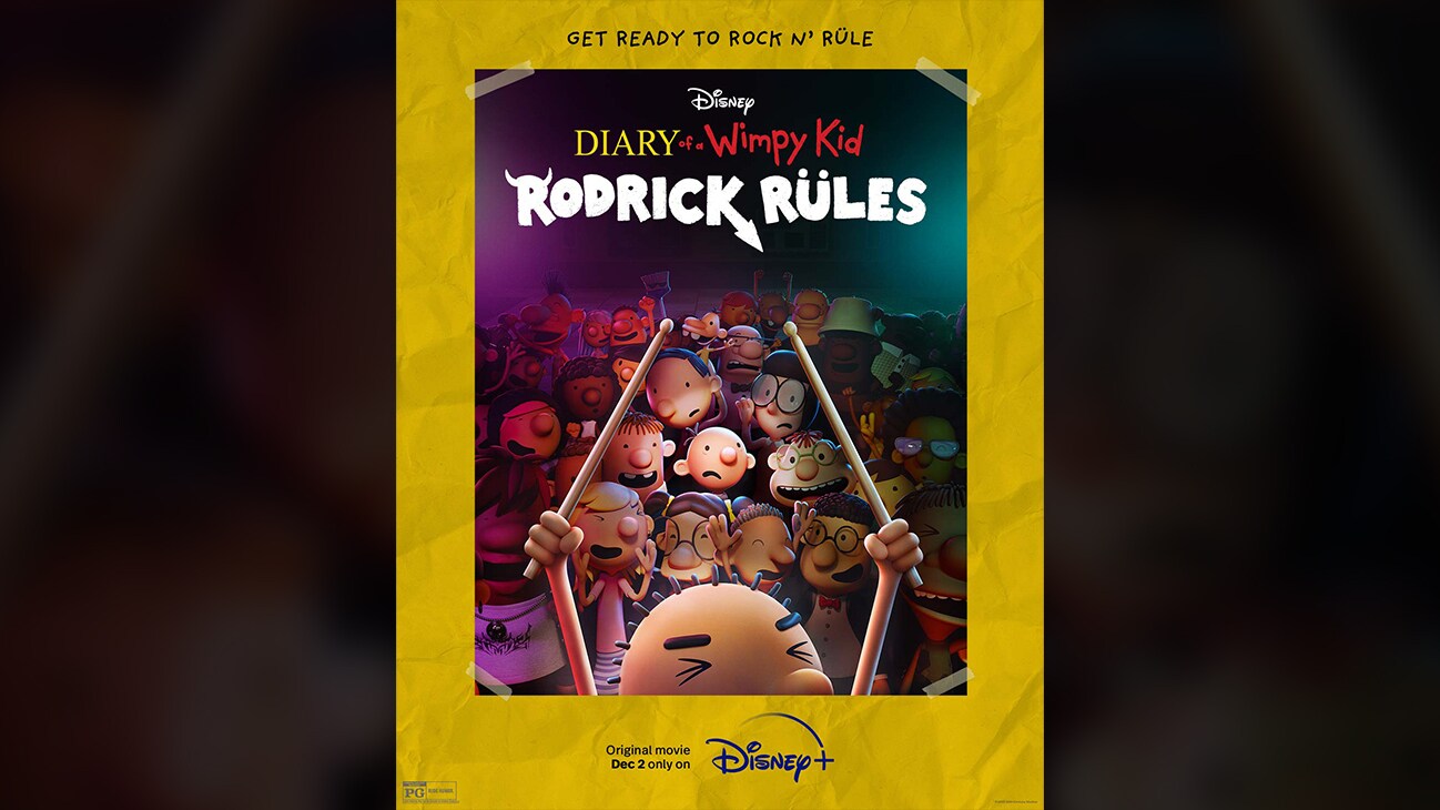 Get ready to rock n' rule | Disney | Diary of a Wimpy Kid: Rodrick Rules | Original movie Dec 2 only on Disney+
