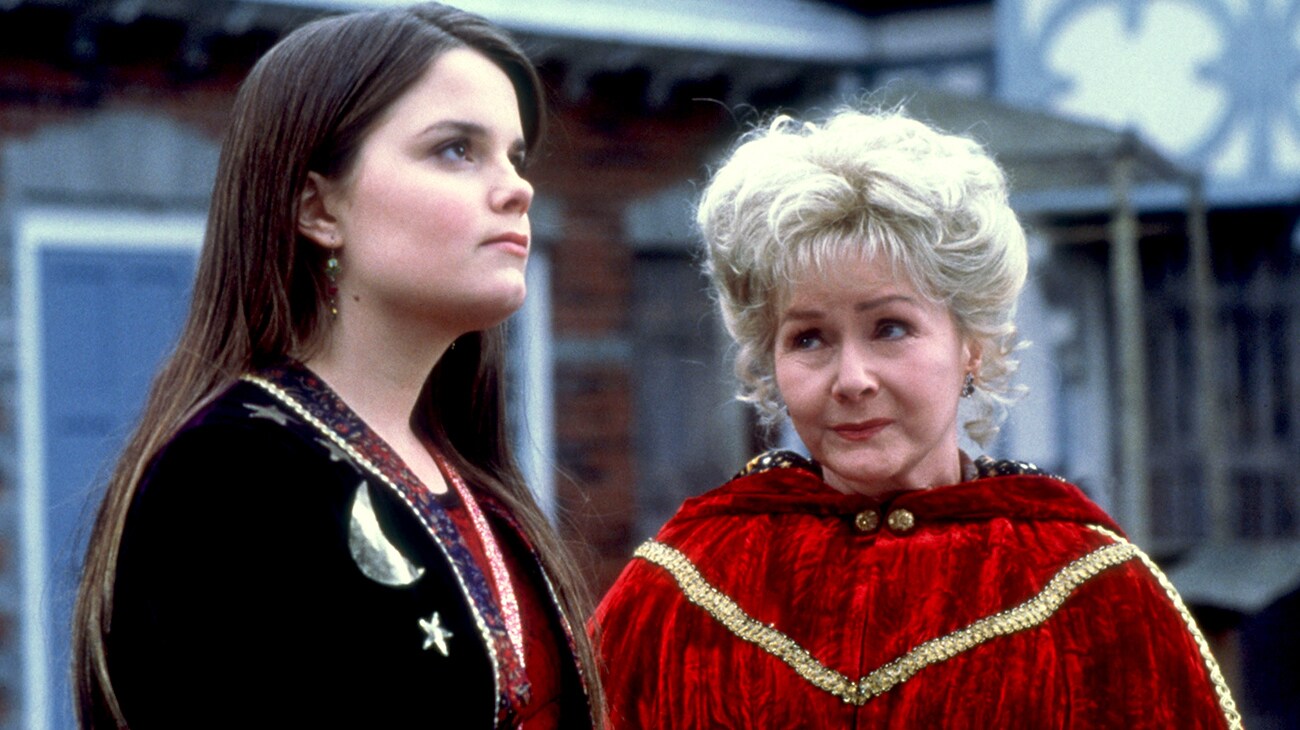 Debbie Reynolds and Kimberly Brown in "Halloweentown"