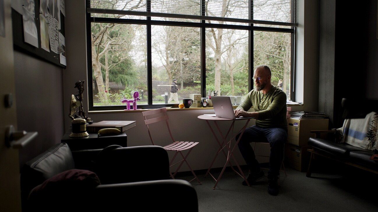 Steven Hunter describes how his past experiences influenced his SparkShorts film, Out.