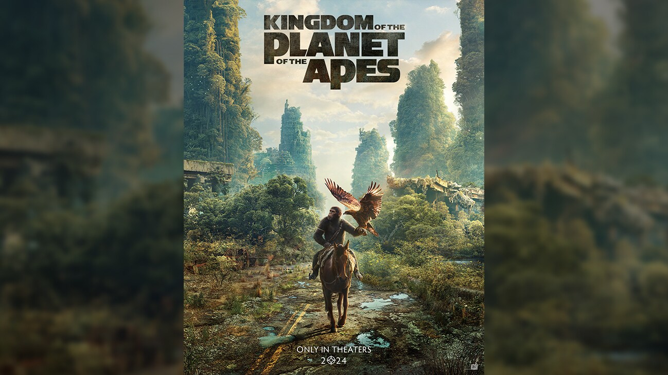 Kingdom of the Planet of the Apes | Only in theaters 2024 | teaser movie poster