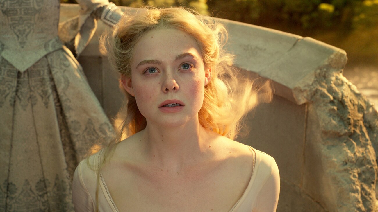 Elle Fanning is Aurora in Disney's Maleficant: Mistress of Evil