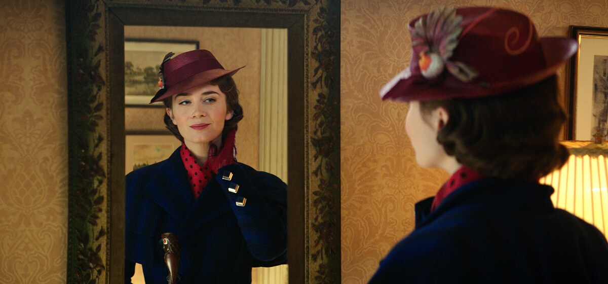 Emily Blunt as Mary Poppins in "Mary Poppins Returns"
