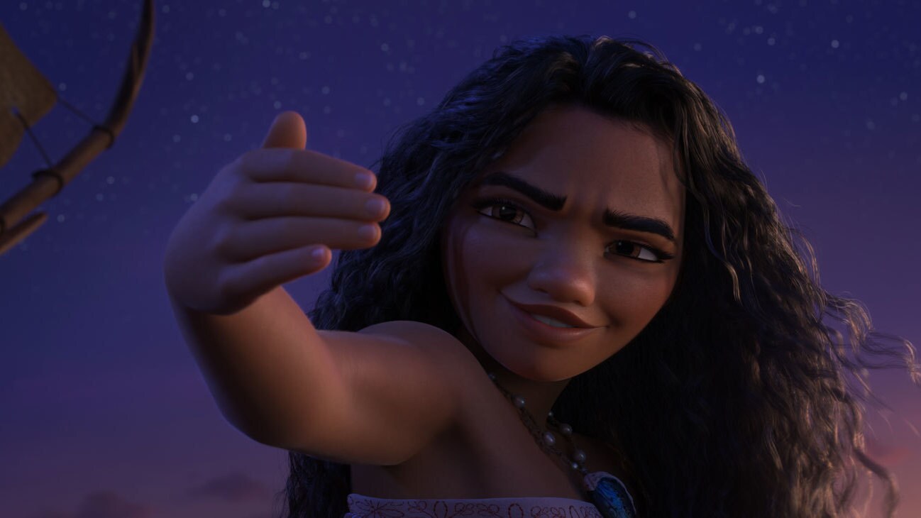 WAYFINDING ONCE AGAIN – In Walt Disney Animation Studios’ all-new feature film “Moana 2,” Moana (voice of Auli‘i Cravalho) receives an unexpected call from her wayfinding ancestors and must journey to the far seas of Oceania for an adventure unlike anything she’s ever faced. Directed by David Derrick Jr., Jason Hand and Dana Ledoux Miller, and produced by Christina Chen and Yvett Merino, “Moana 2” features music by Grammy® winners Abigail Barlow and Emily Bear, Grammy nominee Opetaia Foa‘i, and three-time Grammy winner Mark Mancina. The all-new feature film opens in theaters on Nov. 27, 2024. © 2024 Disney Enterprises, Inc. All Rights Reserved.