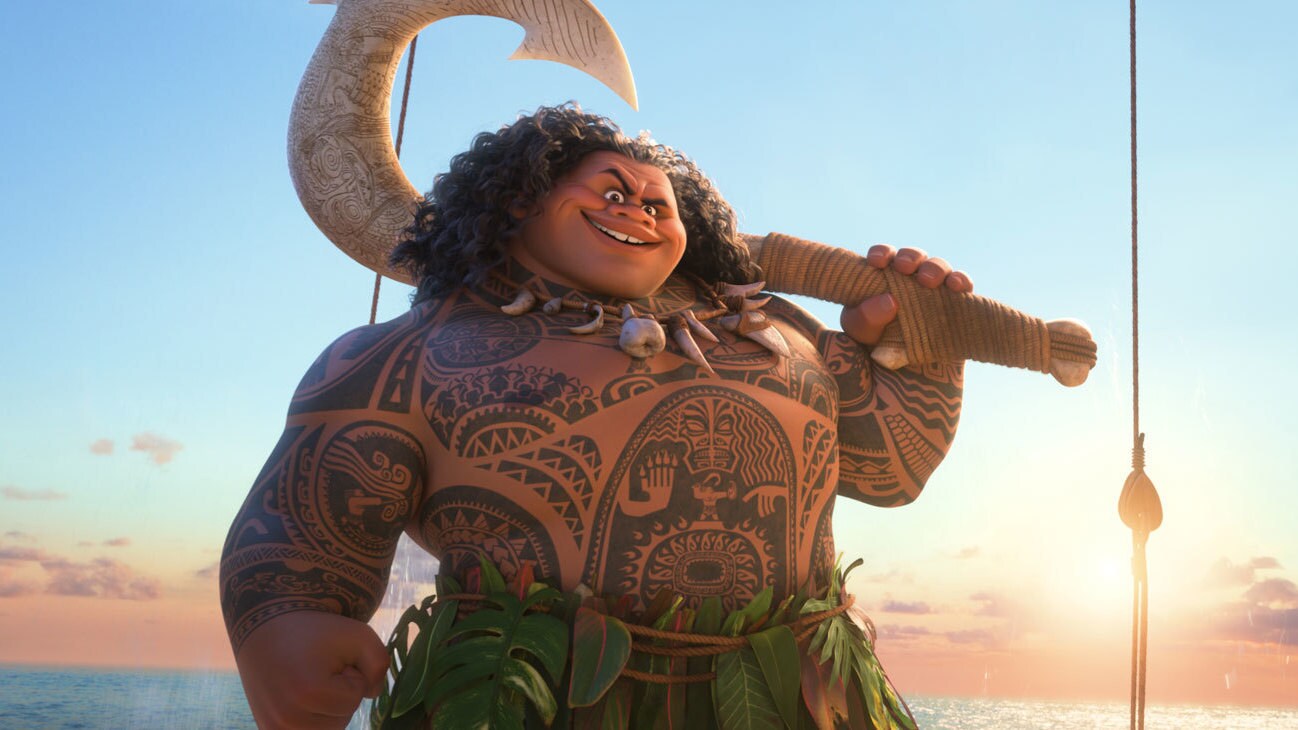 MAUI RETURNS TO THE BIG SCREEN – Walt Disney Animation Studios’ all-new feature film “Moana 2” reunites Moana with Maui (voice of Dwayne Johnson) three years later for an expansive new voyage to the far seas of Oceania. Directed by David Derrick Jr., Jason Hand and Dana Ledoux Miller, and produced by Christina Chen and Yvett Merino, “Moana 2” features music by Grammy® winners Abigail Barlow and Emily Bear, Grammy nominee Opetaia Foa‘i, and three-time Grammy winner Mark Mancina. © 2024 Disney Enterprises, Inc. All Rights Reserved.