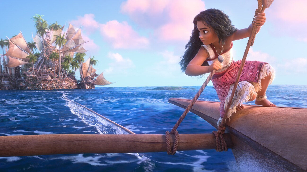 A NEW MISSION – In Walt Disney Animation Studios’ all-new feature film “Moana 2,” Moana (voice of Auli‘i Cravalho) must journey to the far seas of Oceania and into dangerous, long-lost waters for an adventure unlike anything she’s ever faced. The ocean comes with impossible challenges: stormy seas, complicated curses and the Kakamora. Directed by David Derrick Jr., Jason Hand and Dana Ledoux Miller, and produced by Christina Chen and Yvett Merino, “Moana 2” features music by Grammy® winners Abigail Barlow and Emily Bear, Grammy nominee Opetaia Foa‘i, and three-time Grammy winner Mark Mancina. © 2024 Disney Enterprises, Inc. All Rights Reserved.