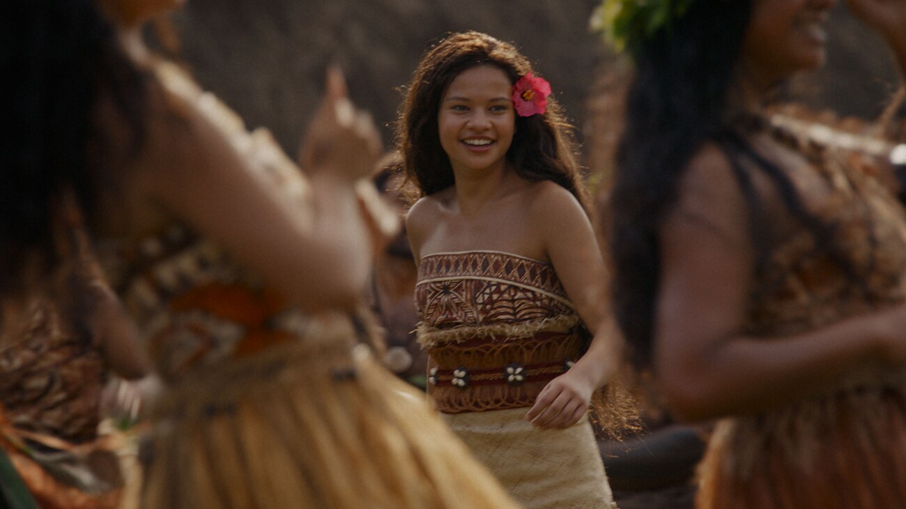 Catherine Laga'aia as Moana in Disney's live-action MOANA. Photo courtesy of Disney. © 2026 Disney Enterprises, Inc. All Rights Reserved.