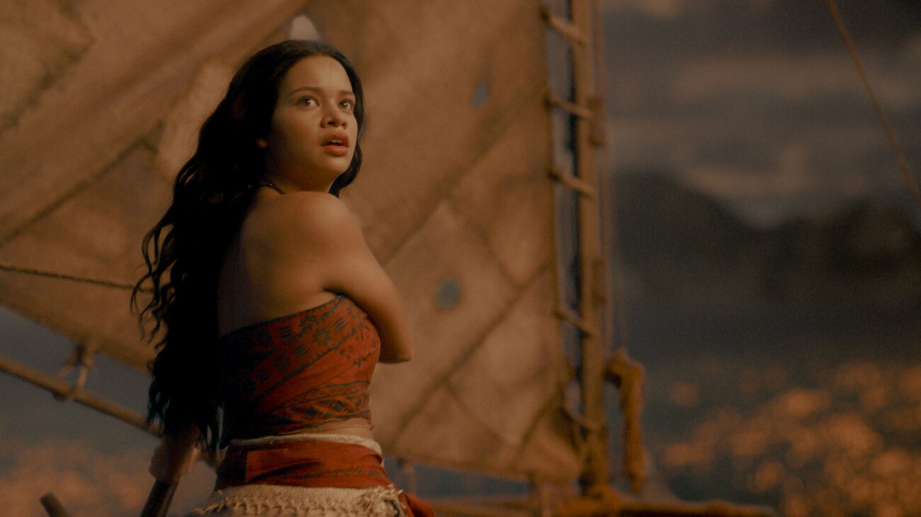 Catherine Laga'aia as Moana in Disney's live-action MOANA. Photo courtesy of Disney. © 2026 Disney Enterprises, Inc. All Rights Reserved.