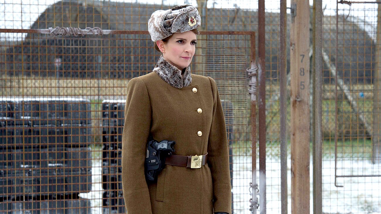 Tina Fey in "Muppets Most Wanted"