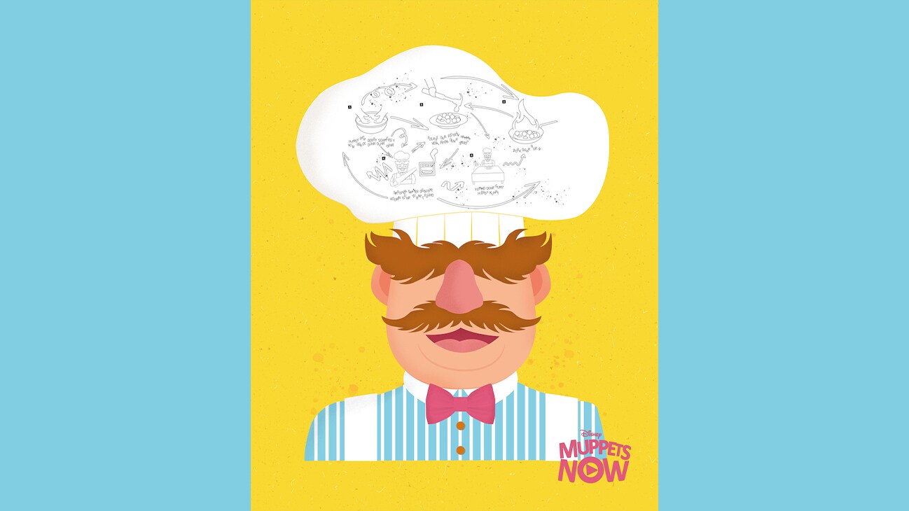 The Swedish Chef from the Disney+ Original series "Muppets Now".