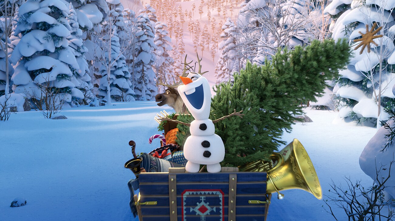 frozen olaf christmas adventure