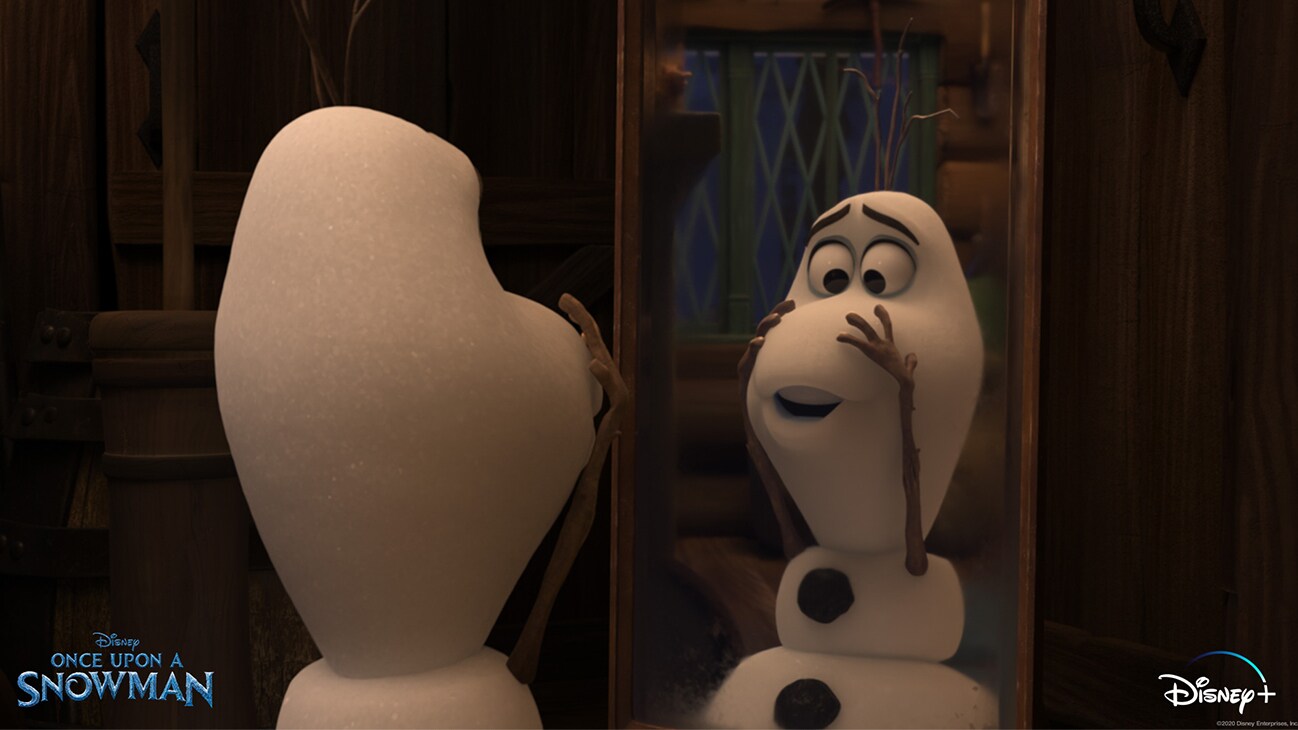 Olaf *nose* his story, but do you? Discover his origins in Once Upon a Snowman, an Original Short, now streaming on Disney+.