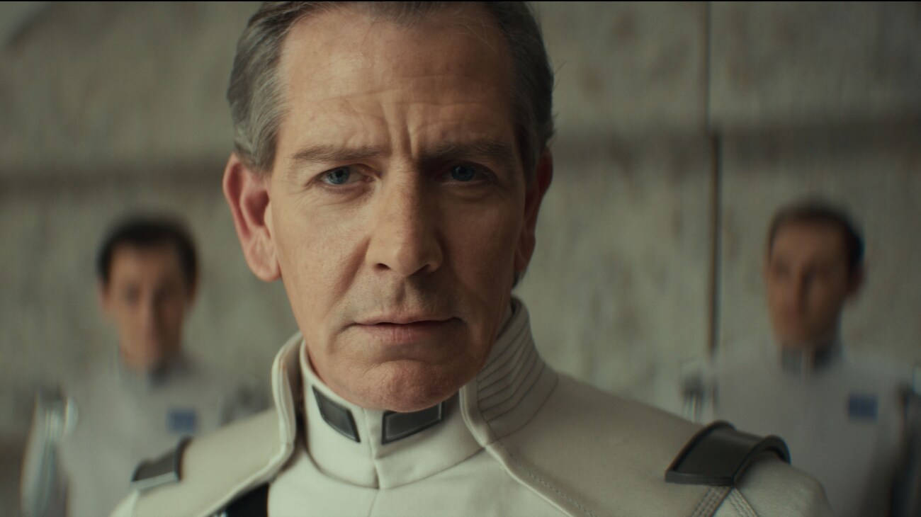 Director Orson Krennic (Ben Mendelsohn) in Lucasfilm's ANDOR Season 2, exclusively on Disney+. ©2025 Lucasfilm Ltd. & TM. All Rights Reserved.