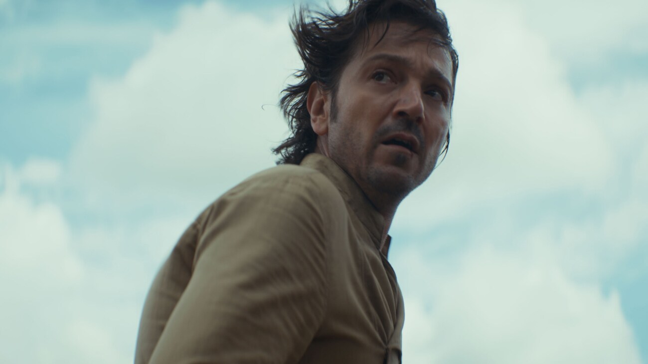 Cassian Andor (Diego Luna) in Lucasfilm's ANDOR Season 2; exclusively on Disney+. Photo courtesy of Lucasfilm. ©2025 Lucasfilm Ltd. & TM. All Rights Reserved.