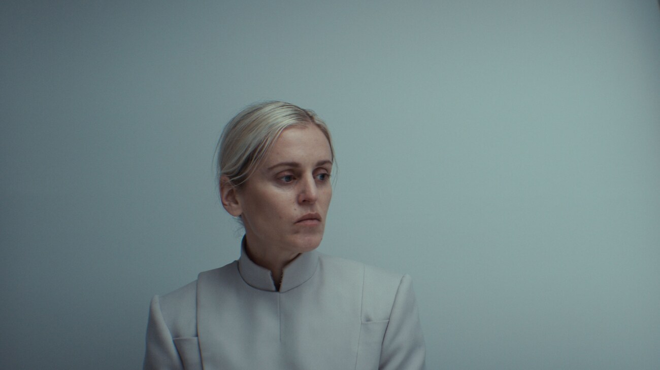 Supervisor Dedra Meero (Denise Gough) in Lucasfilm's ANDOR Season 2, exclusively on Disney+. Photo courtesy of Lucasfilm. ©2025 Lucasfilm Ltd. & TM. All Rights Reserved.