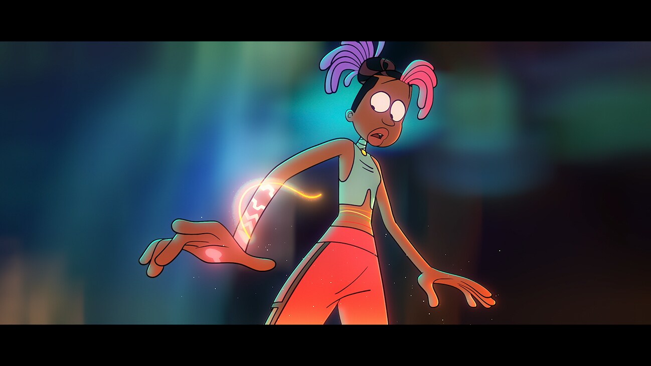 Image of a character from the Kizazi Moto: Generation Fire episode, "First Totem Problems."
