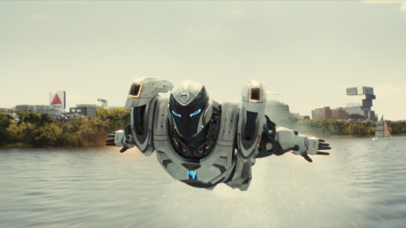 Riri Williams/Ironheart (Dominique Thorne) in Marvel Television's IRONHEART, exclusively on Disney+. Photo courtesy of Marvel. © 2025 MARVEL. All Rights Reserved.