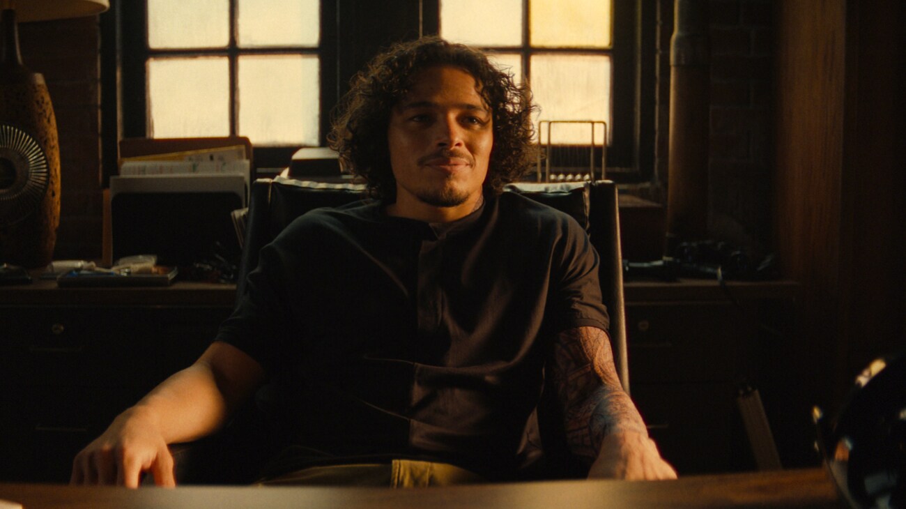 Parker Robbins/The Hood (Anthony Ramos) in Marvel Television's IRONHEART, exclusively on Disney+. Photo courtesy of Marvel. © 2025 MARVEL. All Rights Reserved.
