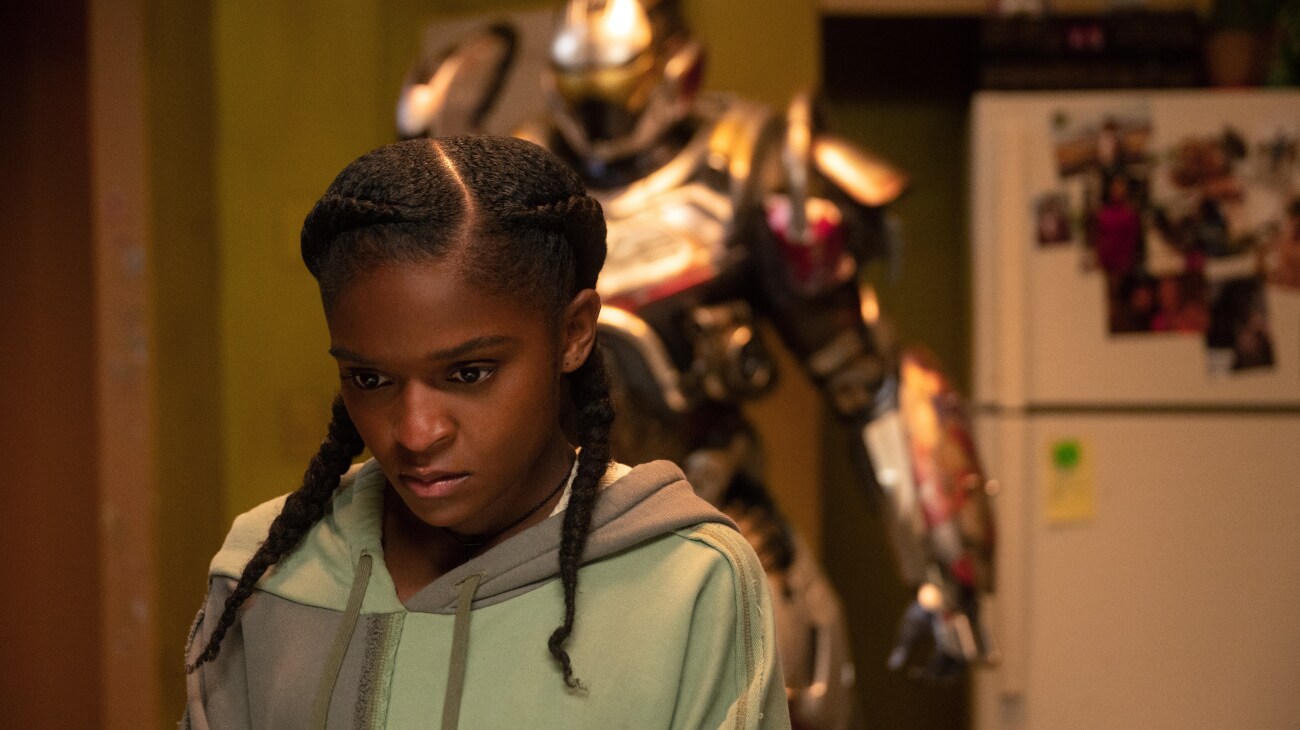 Ironheart/Riri Williams (Dominique Thorne) in Marvel Television's IRONHEART. Photo by Jalen Marlowe. © 2024 MARVEL. All Rights Reserved.