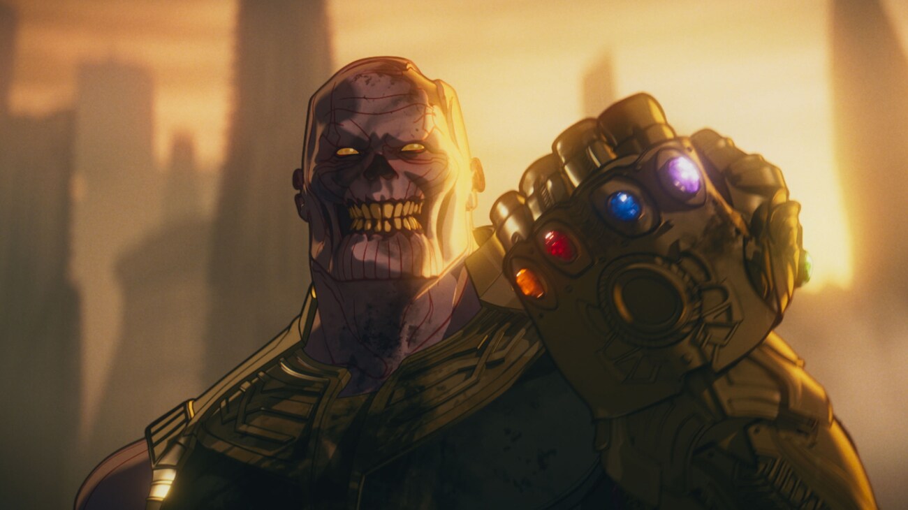 Zombie Thanos in Marvel Television's MARVEL ZOMBIES exclusively on Disney+. Photo courtesy of Marvel Television. © 2024 MARVEL.