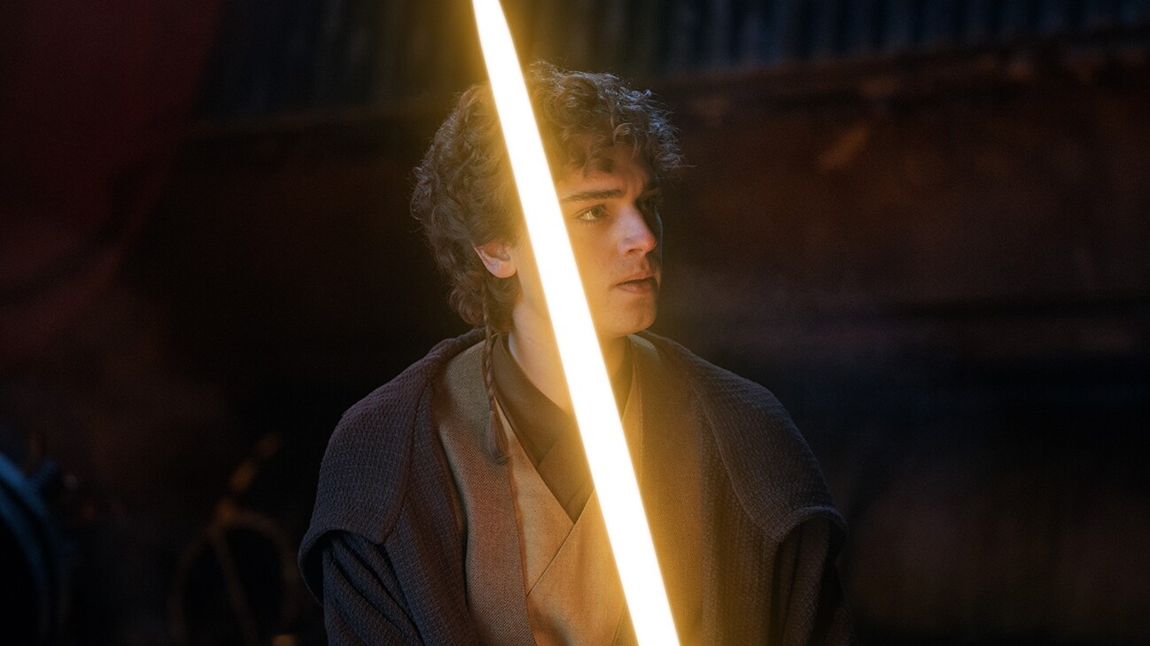 Torbin (Dean-Charles Chapman) in Lucasfilm's THE ACOLYTE, season one, exclusively on Disney+. ©2024 Lucasfilm Ltd. & TM. All Rights Reserved.