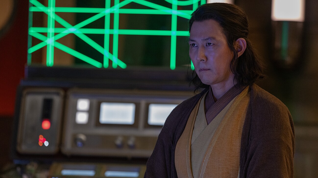 Master Sol (Lee Jung-jae) in Lucasfilm's THE ACOLYTE, exclusively on Disney+. ©2024 Lucasfilm Ltd. & TM. All Rights Reserved.