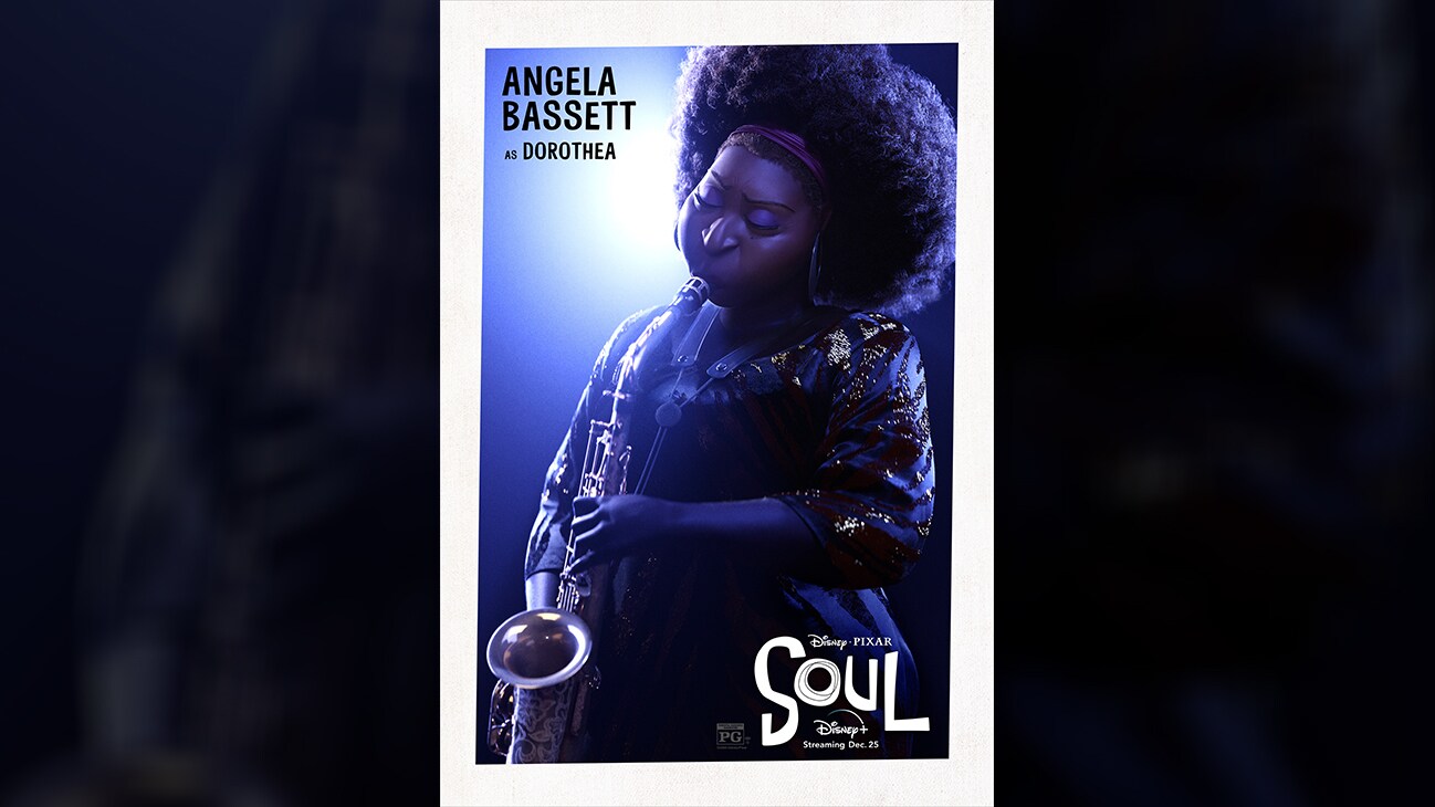 Disney • Pixar Soul | Angela Bassett as Dorothea.