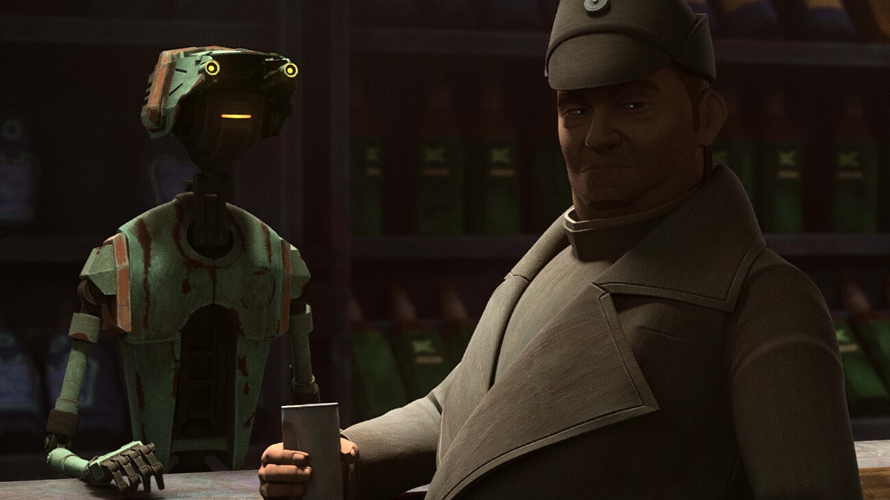 Captain Mann in a scene from "STAR WARS: THE BAD BATCH", season 3 exclusively on Disney+. © 2024 Lucasfilm Ltd. & ™. All Rights Reserved.