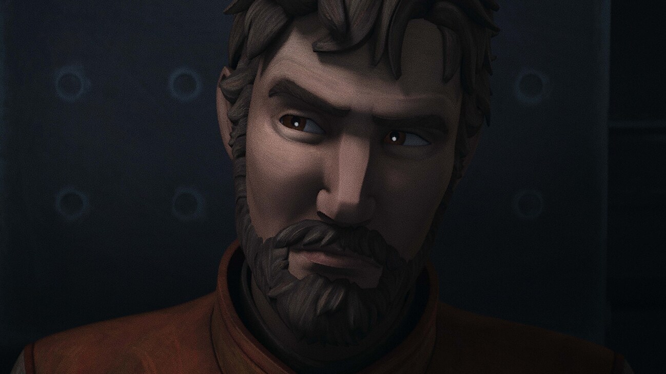 Vice Admiral Rampart in a scene from "STAR WARS: THE BAD BATCH", season 3 exclusively on Disney+. © 2024 Lucasfilm Ltd. & ™. All Rights Reserved.