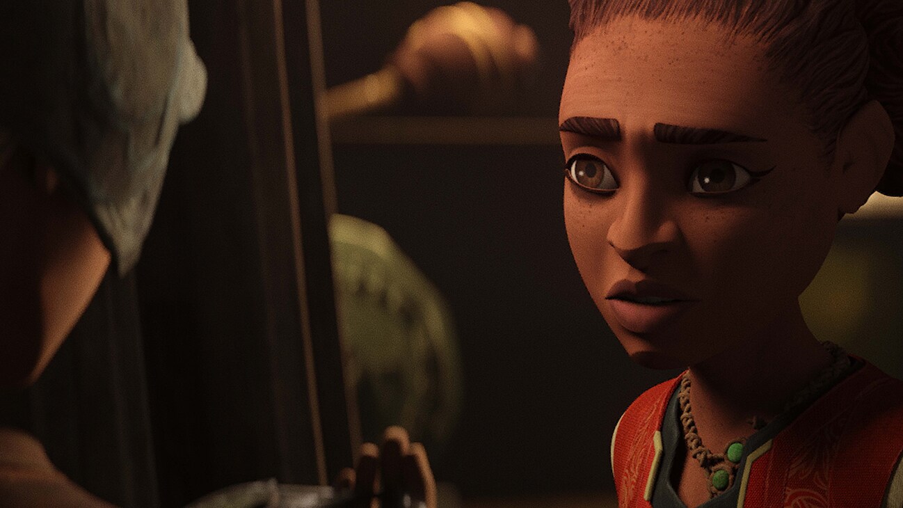 Lyana in a scene from "STAR WARS: THE BAD BATCH", season 3 exclusively on Disney+. © 2024 Lucasfilm Ltd. & ™. All Rights Reserved.