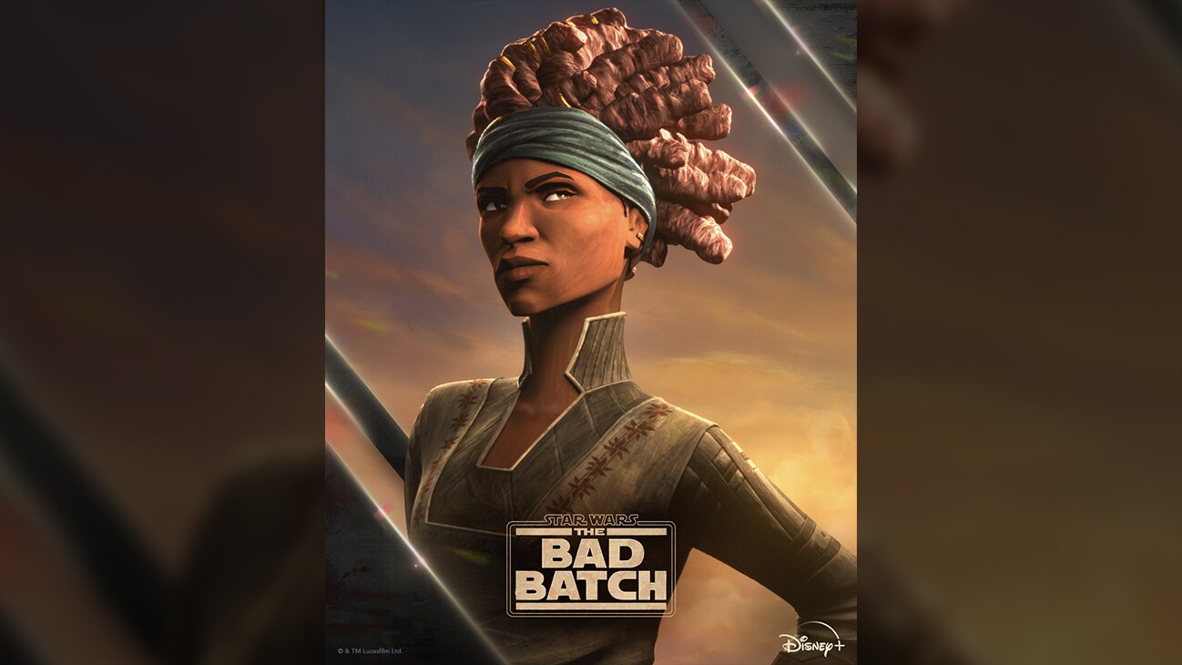 Poster image of Phee Genoa from the Disney+ Original series, "Star Wars: The Bad Batch Season 3."