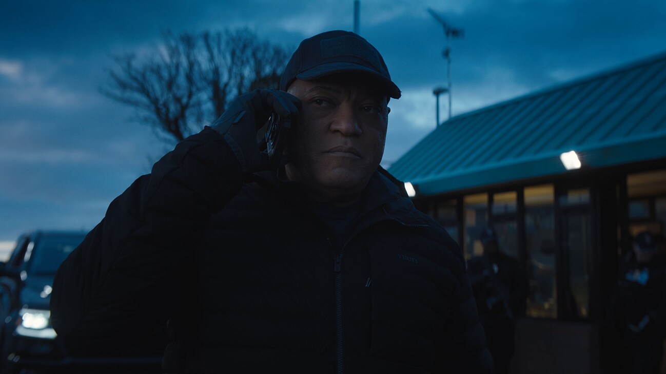 Laurence Fishburne as Henderson in 20th Century Studio's THE AMATEUR. Photo courtesy of 20th Century Studios. © 2024 20th Century Studios. All Rights Reserved.