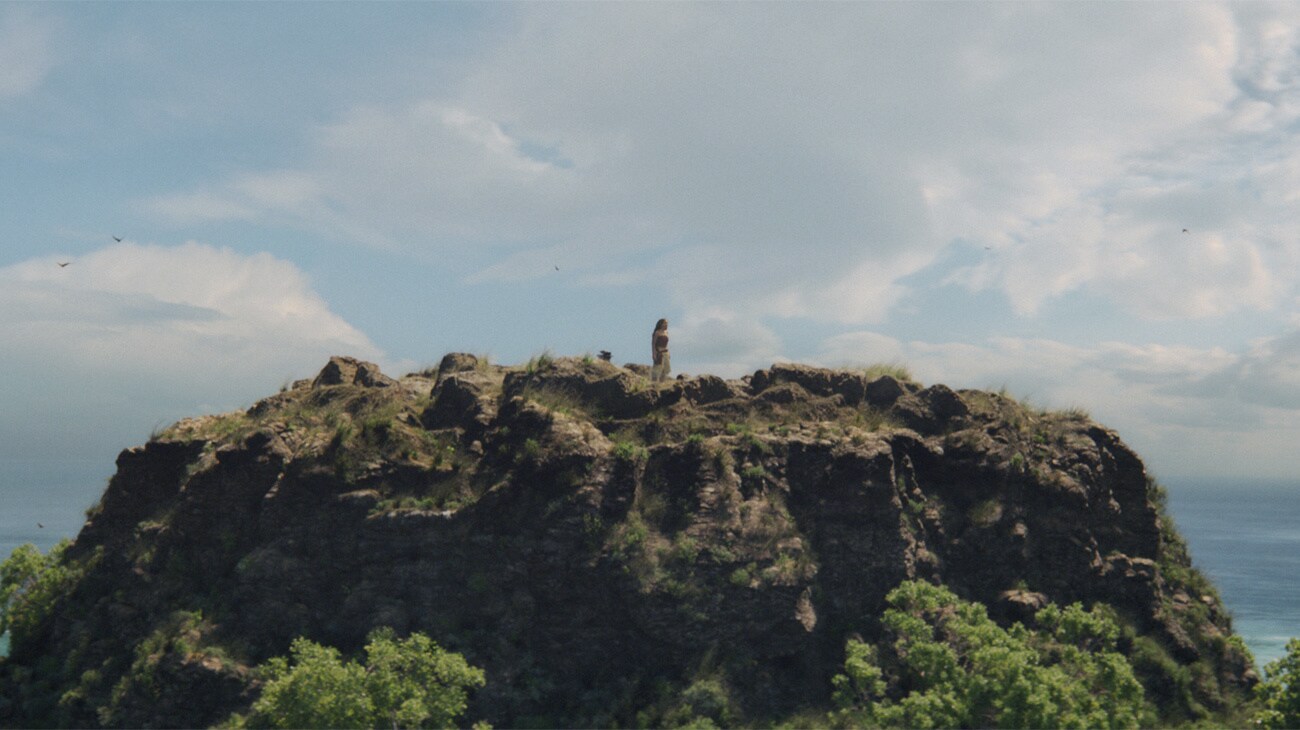 Catherine Laga'aia as Moana in Disney's live-action MOANA. Photo courtesy of Disney. © 2025 Disney Enterprises, Inc. All Rights Reserved.