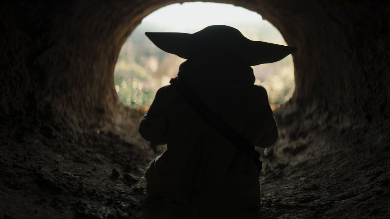 Grogu in Lucasfilm's THE MANDALORIAN AND GROGU. Photo courtesy of Lucasfilm. © 2026 Lucasfilm Ltd™. All Rights Reserved.