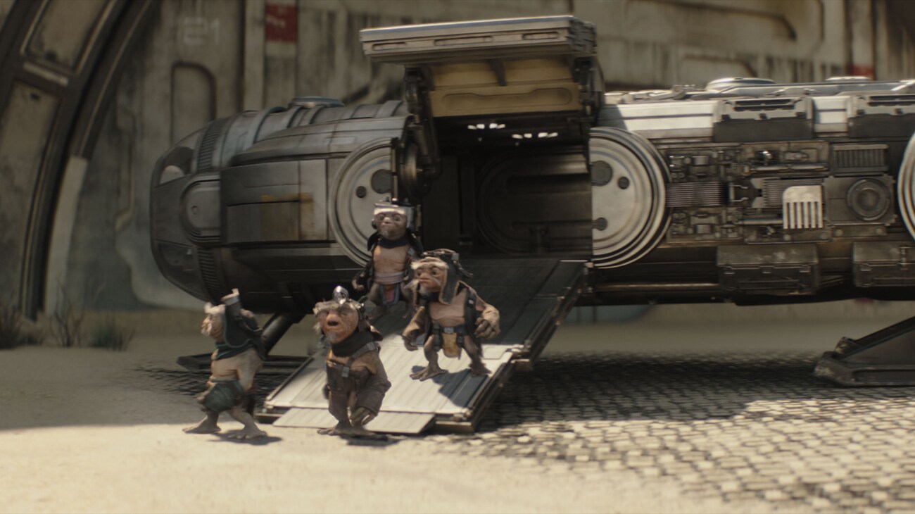 Anzellans in Lucasfilm's THE MANDALORIAN AND GROGU. Photo courtesy of Lucasfilm. © 2026 Lucasfilm Ltd™. All Rights Reserved.