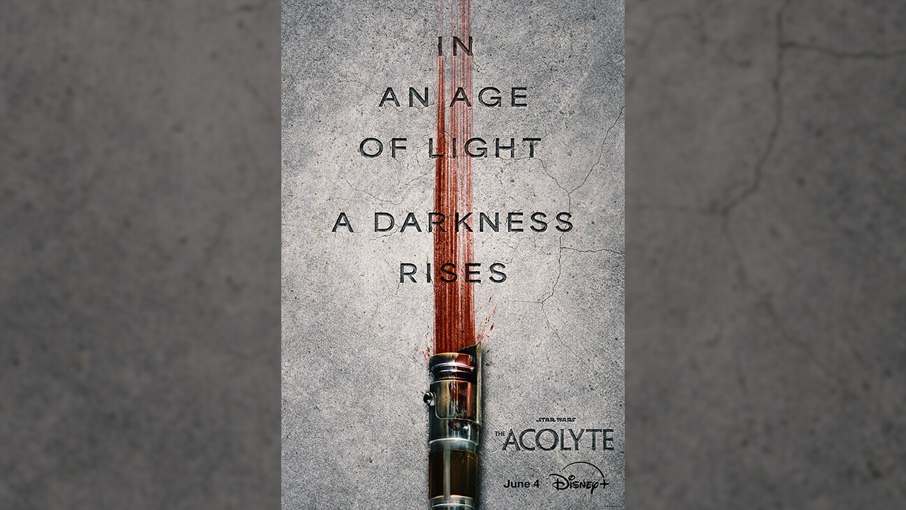 In an age of light, a darkness rises | Star Wars: The Acolyte | June 4 | Disney+ | movie poster