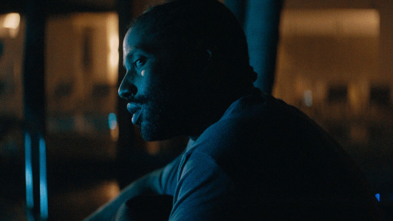 John David Washington as Joshua in 20th Century Studios' THE CREATOR. Photo courtesy of 20th Century Studios. © 2023 20th Century Studios. All Rights Reserved.