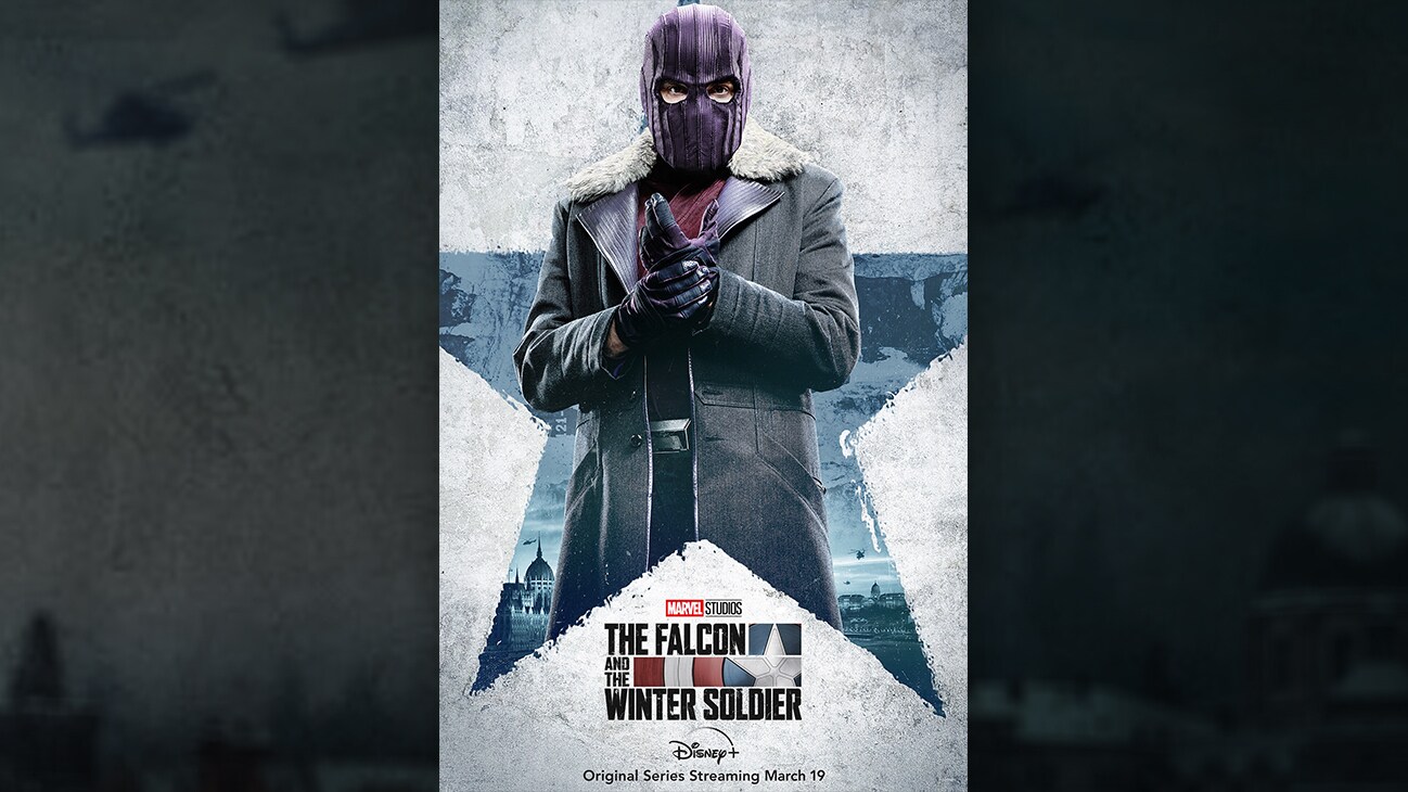 Image of a Baron Zemo (actor Daniel Brühl) from the Disney+ Original series "The Falcon and the Winter Soldier".